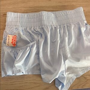 FP Movement by Free People Light Blue Women Shorts